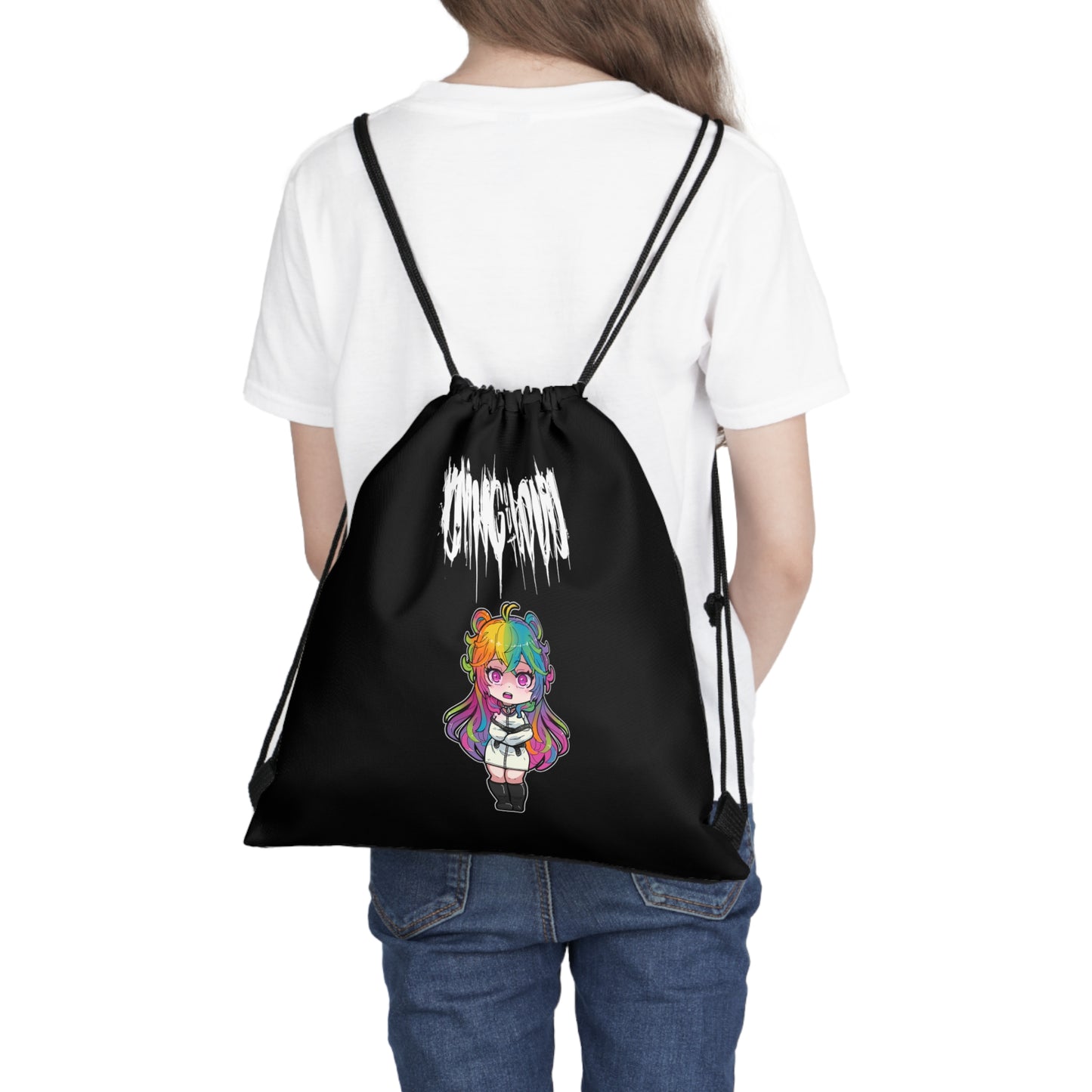 Dying Out Loud Drawstring Bag